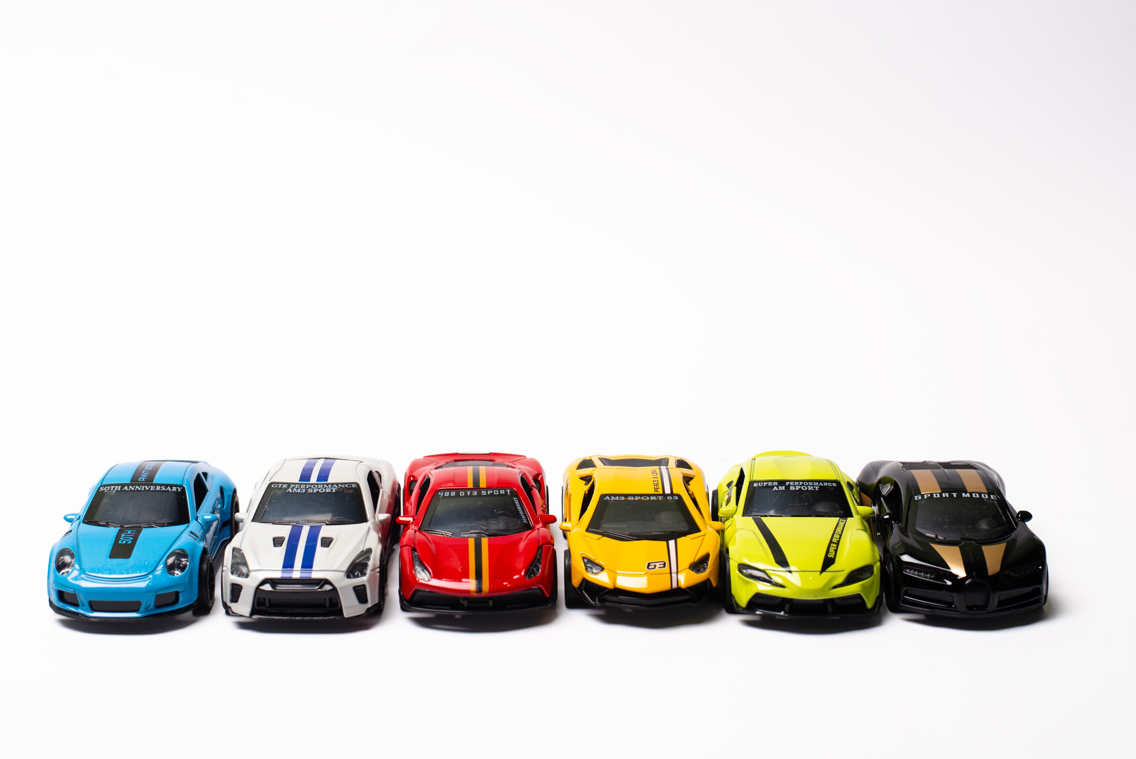 Pullback Toy Cars - Full Metal Pull Back - Bigger Than Hotwheels! (6 Pack) - $2.49 Each