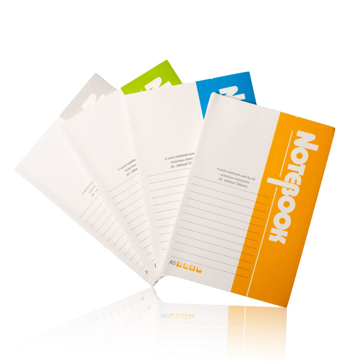 School Notebook (20 Pack) - Soft Cover, Assorted Colors - $0.54 Each