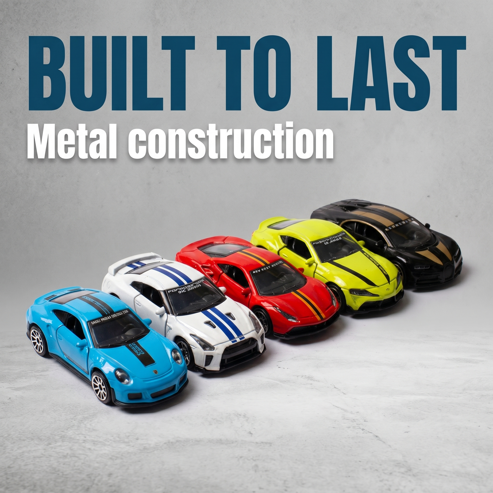 Pullback Toy Cars - Full Metal Pull Back - Bigger Than Hotwheels! (6 Pack) - $2.49 Each