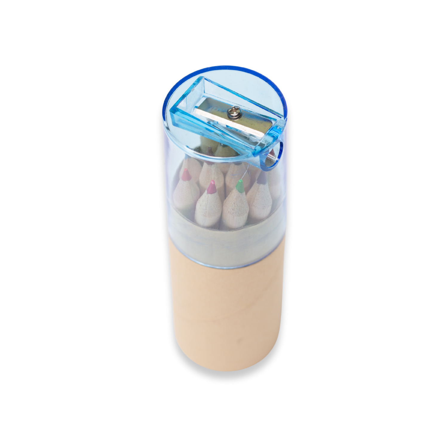 Colored Pencils With Sharpener and Case (10 Pack)