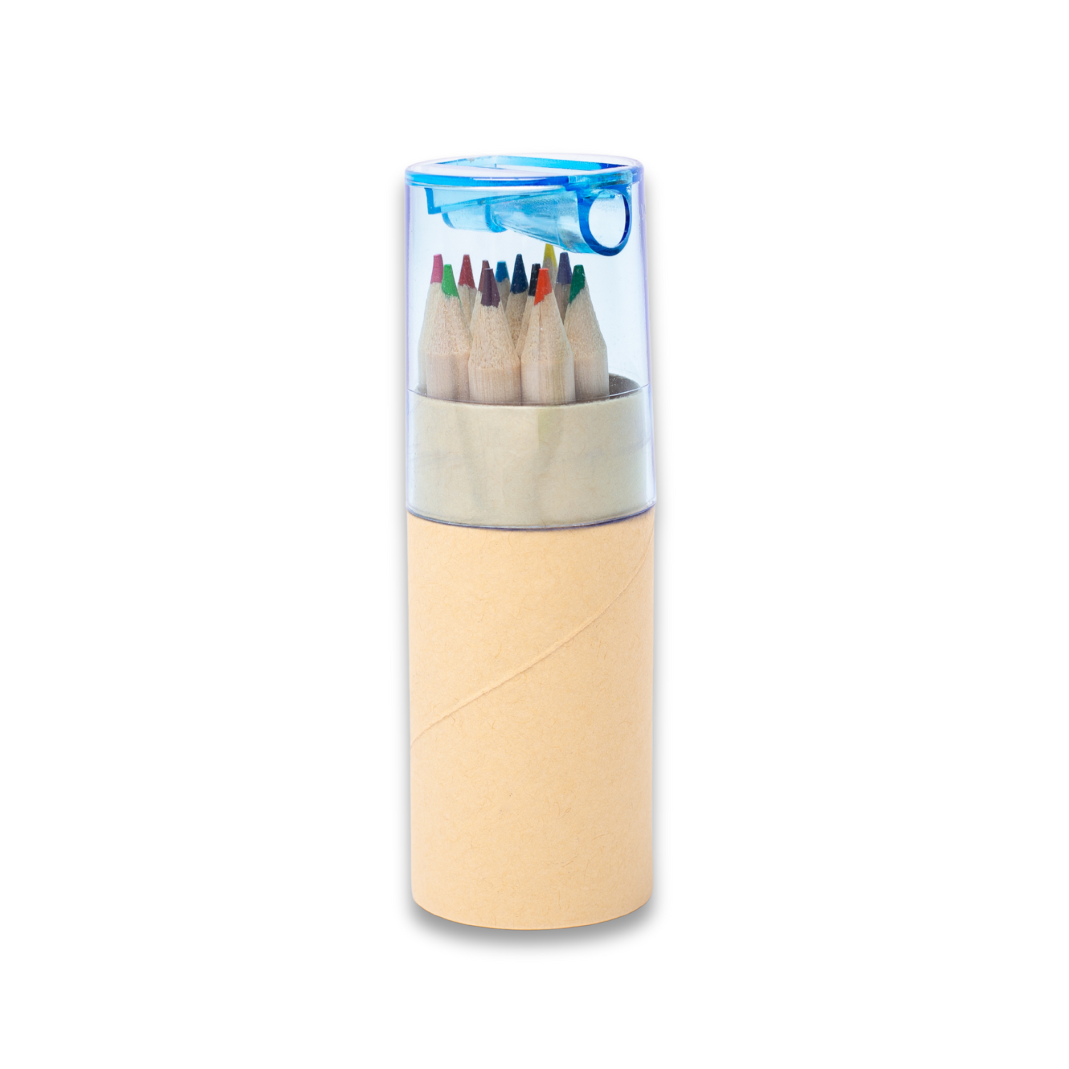 Colored Pencils With Sharpener and Case (10 Pack)