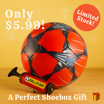 Shoebox Ready Soccer and Pump Bundles - Limited Availability