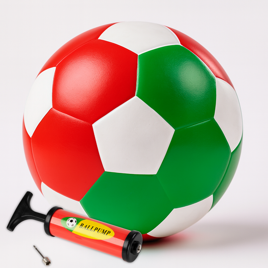 Long Lasting Soccer Balls (10 Pack) - Last 3x Longer - Now With Pumps Included!