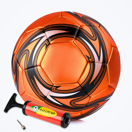 Match Grade Soccer Ball (5 Pack) - The Best Shoebox Gift - With Pump Included!