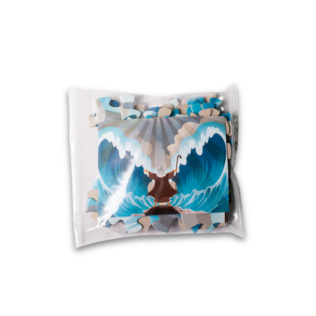 MyBible Jigsaw Puzzle (2 Pack) - Moses Parting the Red Sea - $0.99 Each