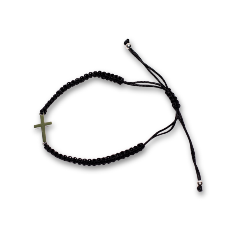 Cross Bracelet (10 Pack) - Adjustable, Multiple Colors