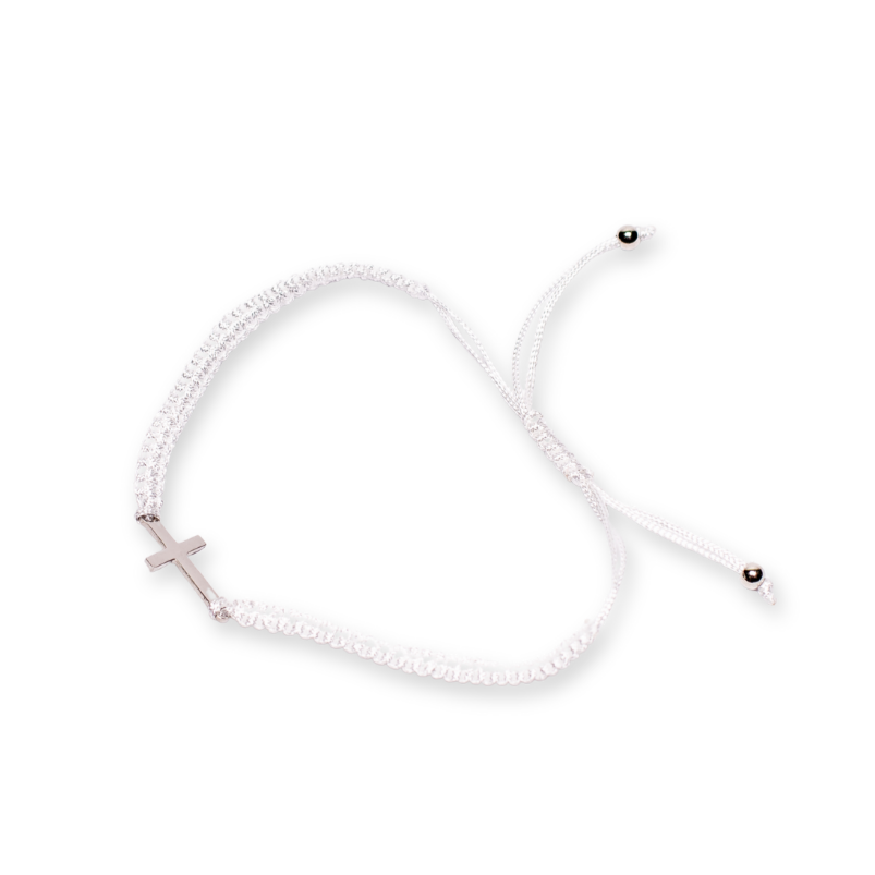 Cross Bracelet (10 Pack) - Adjustable, Multiple Colors