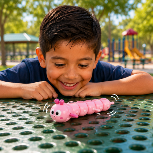 Caterpillar Wind Up Toy (20 Pack) Assorted Colors - Rolling, Wiggling Fun! $1.15 Each