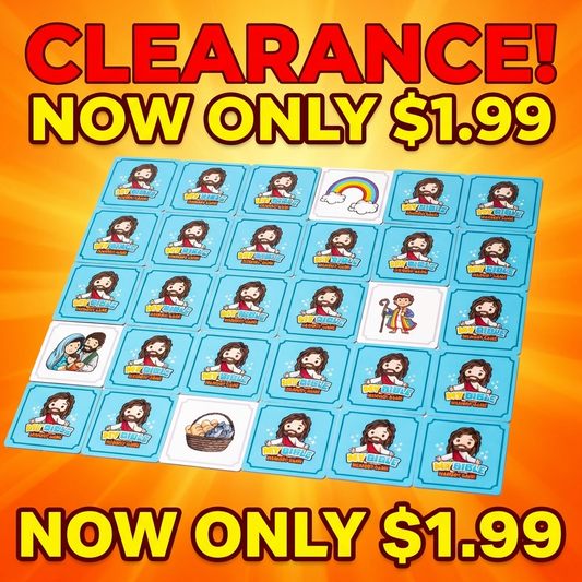 *Clearance* My Bible Matching Game (5 Pack) - Memory Game - $1.99 Each