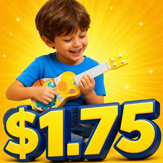 Mini Ukelele for Kids (10 Pack) - 10" Mini Instruments - $1.75 Each