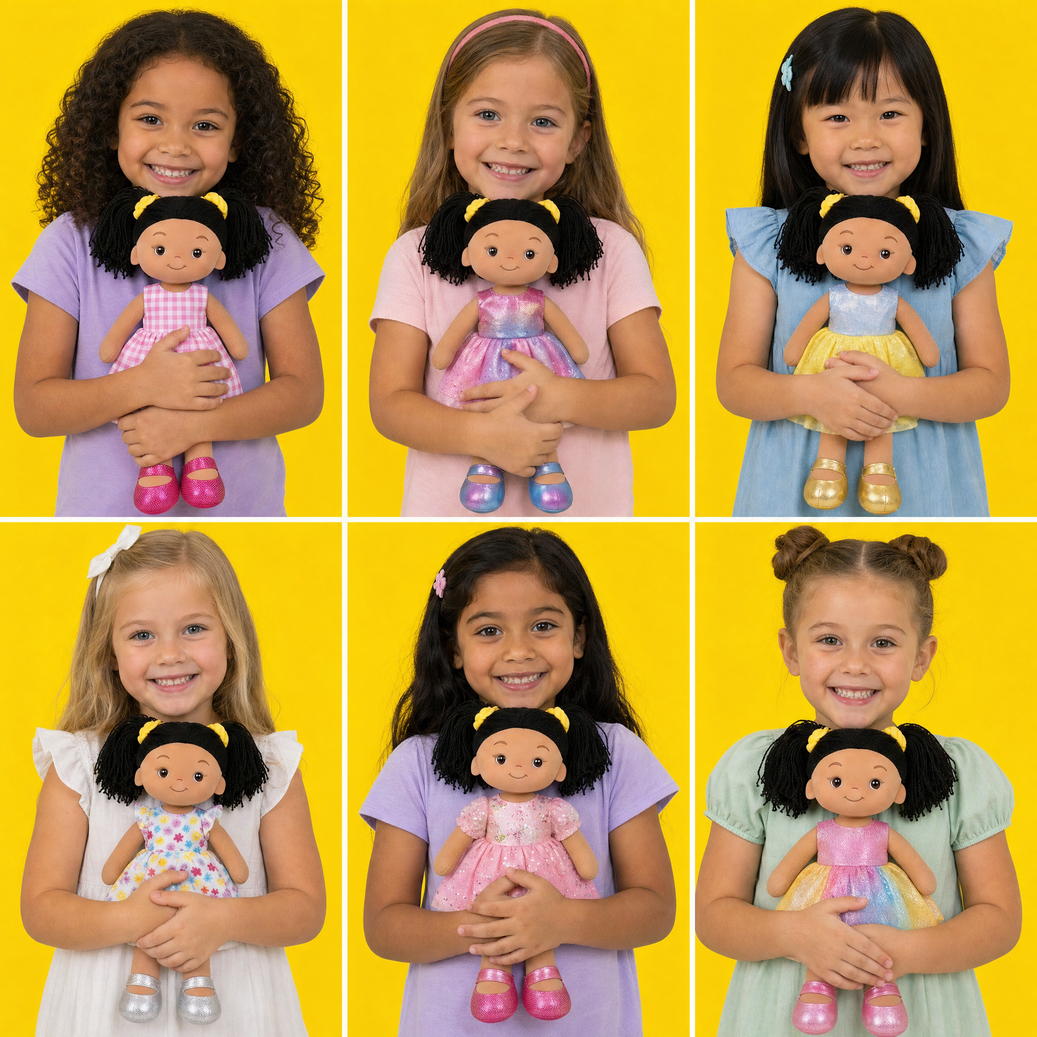 Rag Doll (10 Pack) Mattie - Perfect Soft Plush For Girls, $5.99 Each - LIMITED STOCK