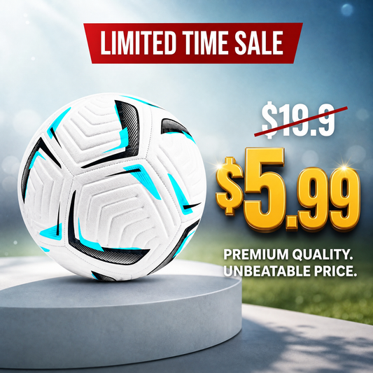 Premium Shoebox Bundle Soccer Ball With Pump! (5 Pack)