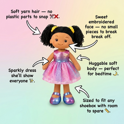 Rag Doll (10 Pack) Mattie - Perfect Soft Plush For Girls, $5.49 Each