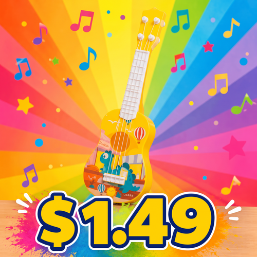 Ukelele for Kids (10 Pack) - 10" Perfect First Instrument - $1.49 Each