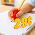 Pencil Grips (30 Pack) - Soft Silicone, Comfortable Design - $0.29 Each