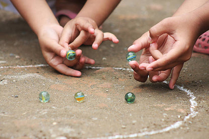Marbles Glass Cats Eye - 400 Total Marbles! (20 Pack)