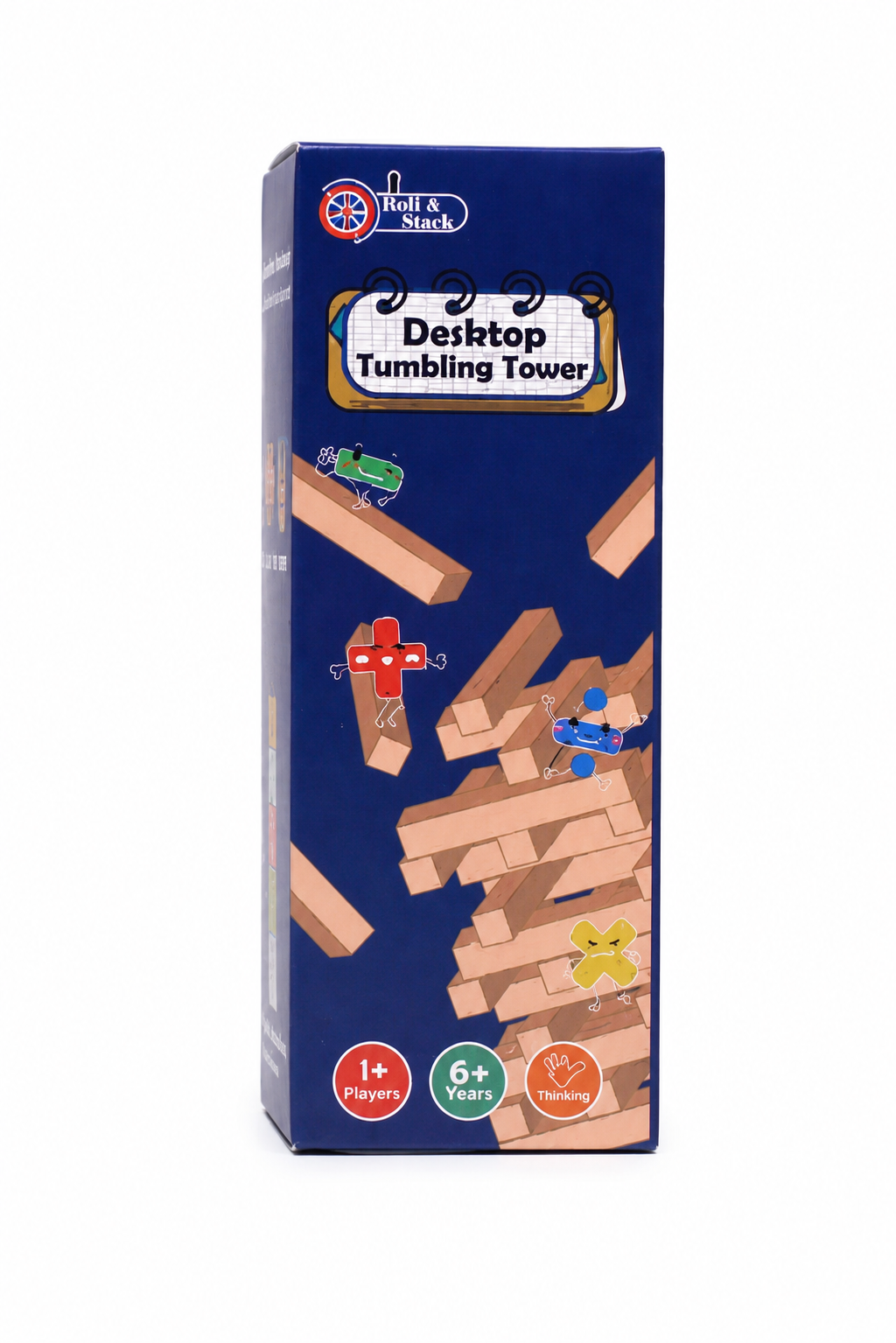 Mini Tumbling Tower Game (10 Pack) - Compact Version of Classic Jenga - $1.75 Each