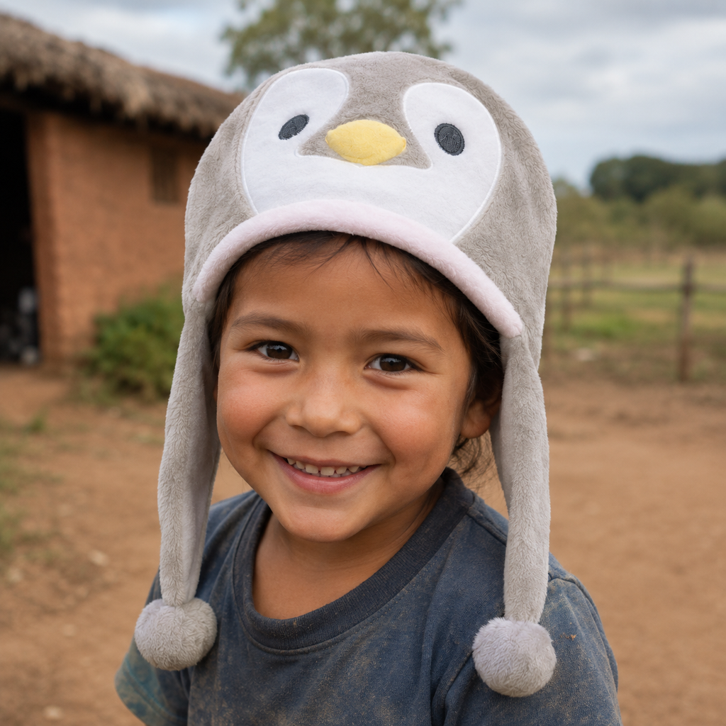 Animal Warm Kids Hats (12 Pack) Four Assorted Designs, $2.75 Each
