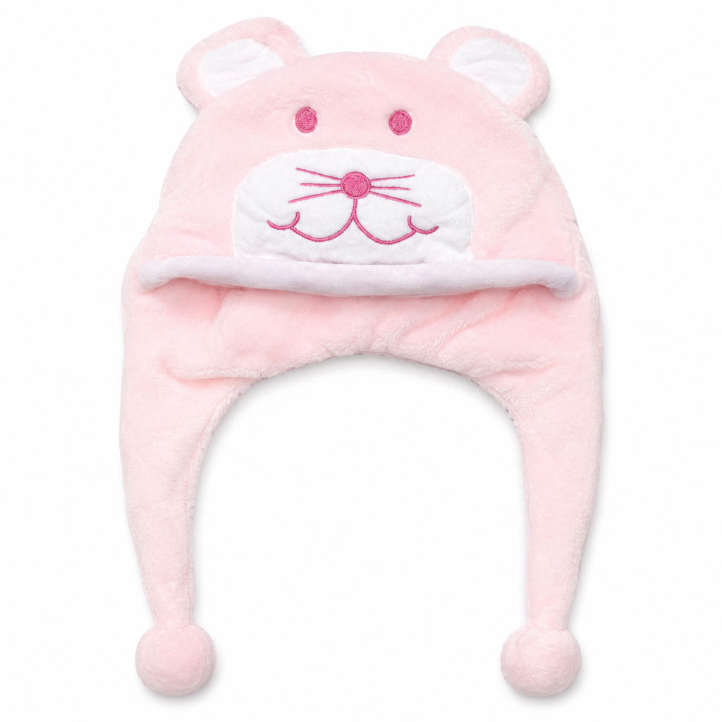 Animal Warm Kids Hats (12 Pack) Four Assorted Designs, $2.75 Each