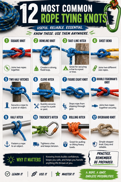 Utility Rope 82 Feet (48 Pack) Compact Gift with Unlimited Uses! $0.85 Each