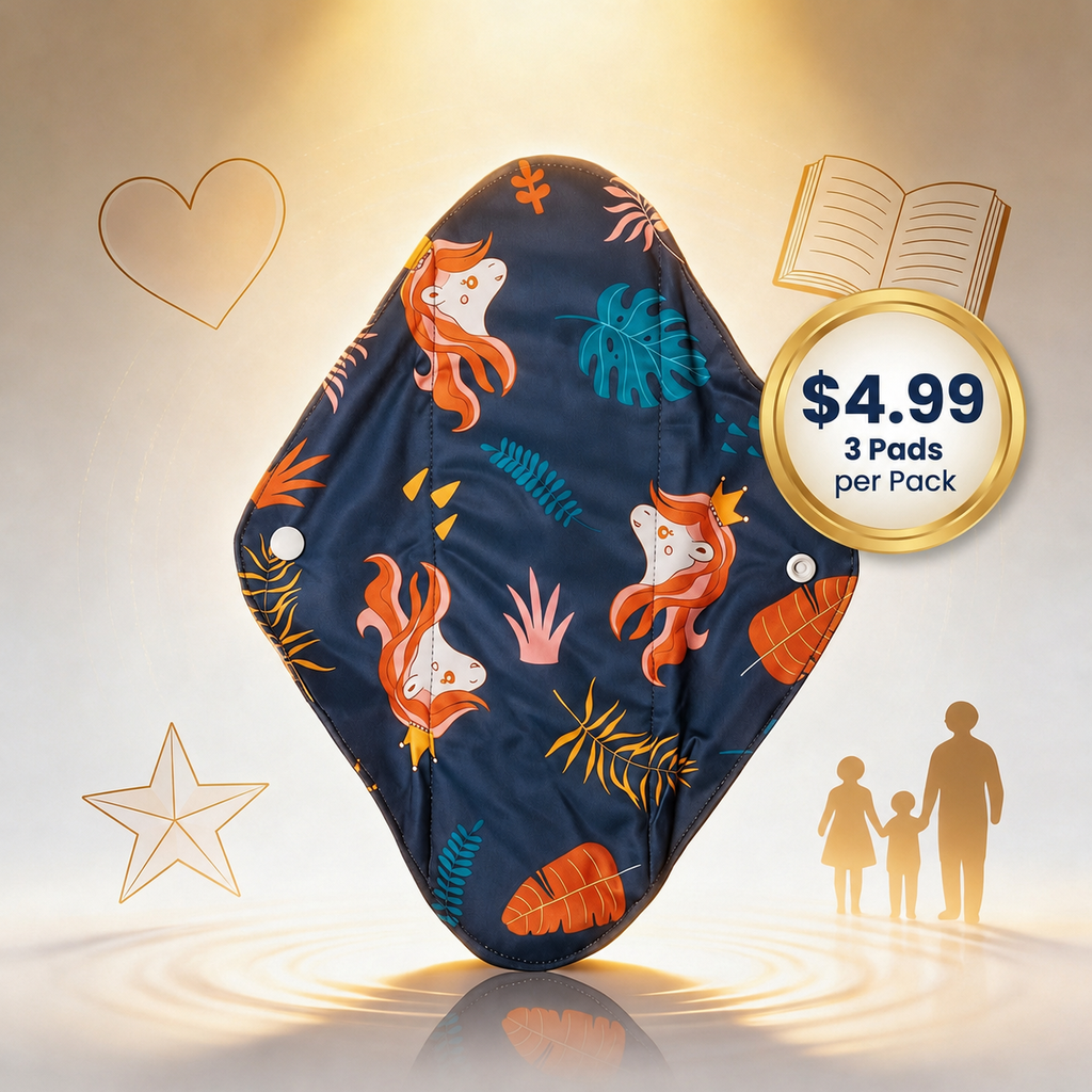 Sanitary Pads Set (5 Pack) Absorbent & Compact - Sanitary Product - $4.99 Each