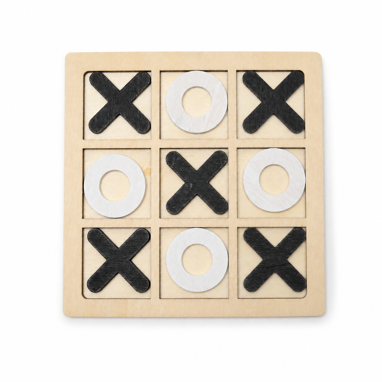 Tic Tac Toe Board (20 Pack) - Multiple Colors - Classic Wood Game - $0.50 Each (Est. In Stock 9/15)