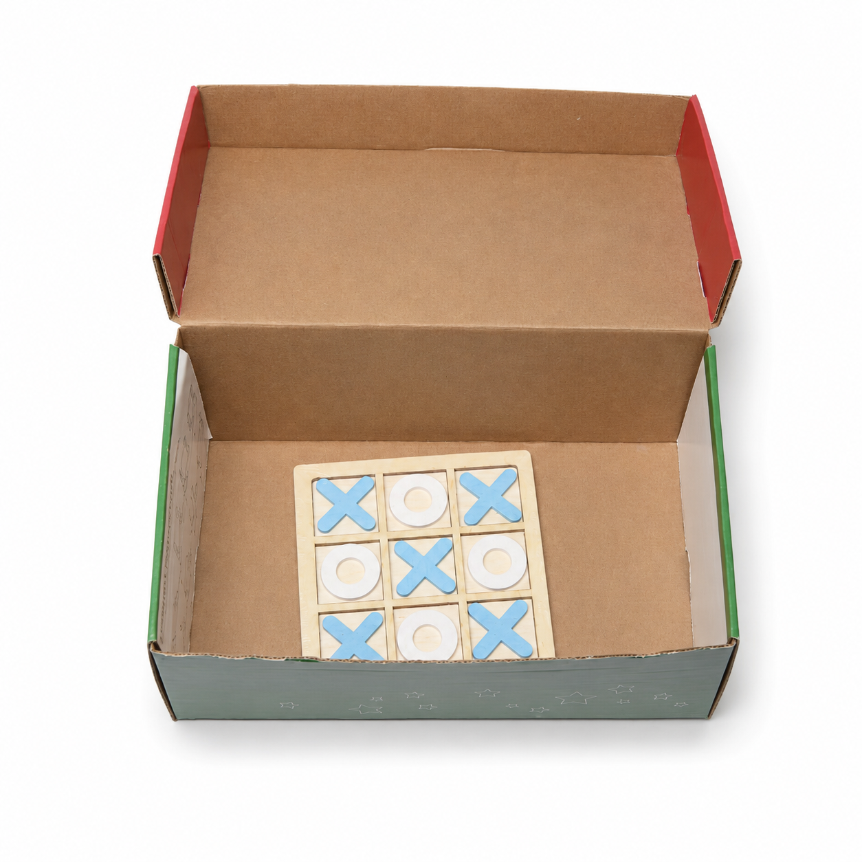 Tic Tac Toe Board (20 Pack) - Multiple Colors - Classic Wood Game - $0.50 Each (Est. In Stock 9/15)
