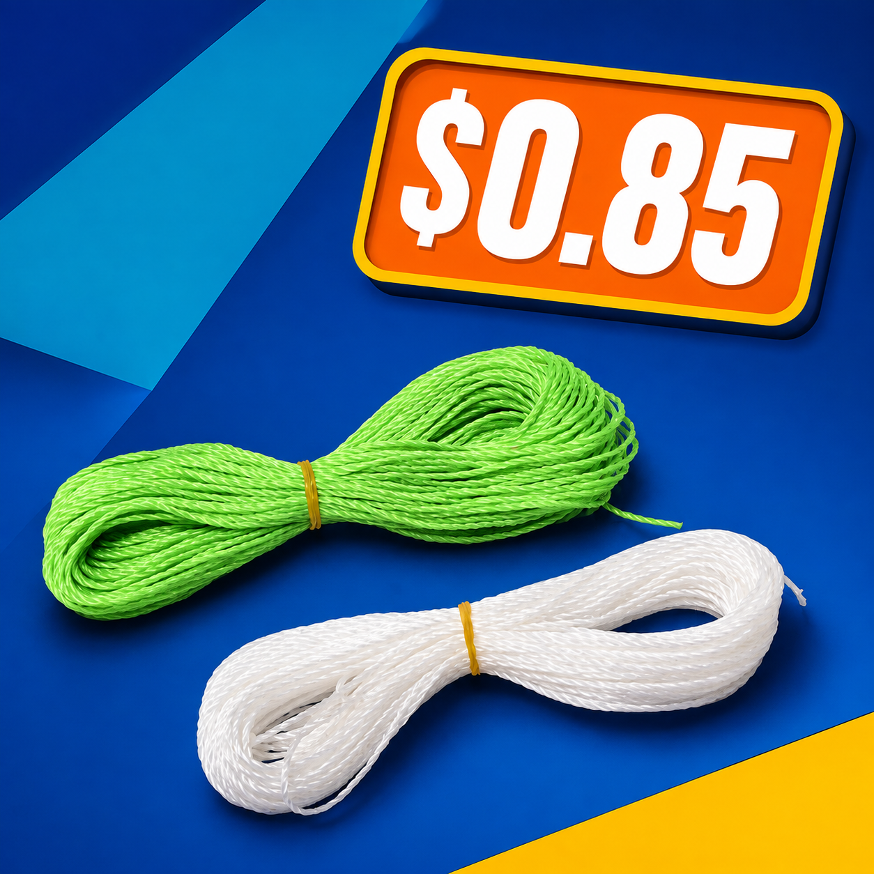 Utility Rope 82 Feet (48 Pack) Compact Gift with Unlimited Uses! $0.79 Each