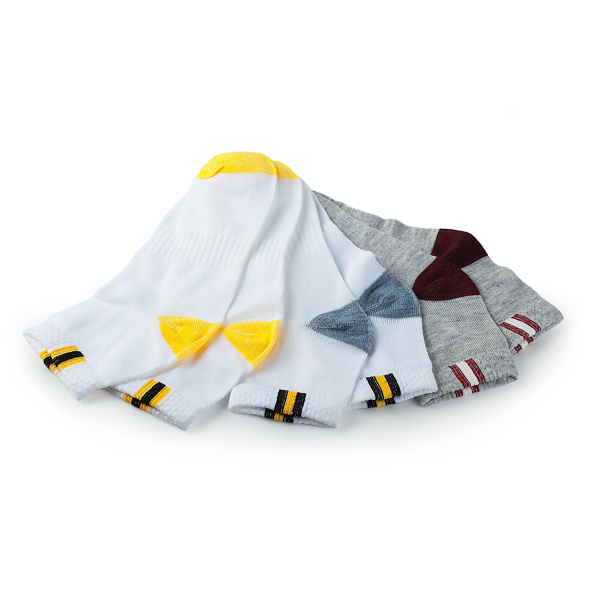 Socks - Kid's Size 4-8 Multi-Pack Polyester/Cotton Socks (10 Pairs) (Available In April!)