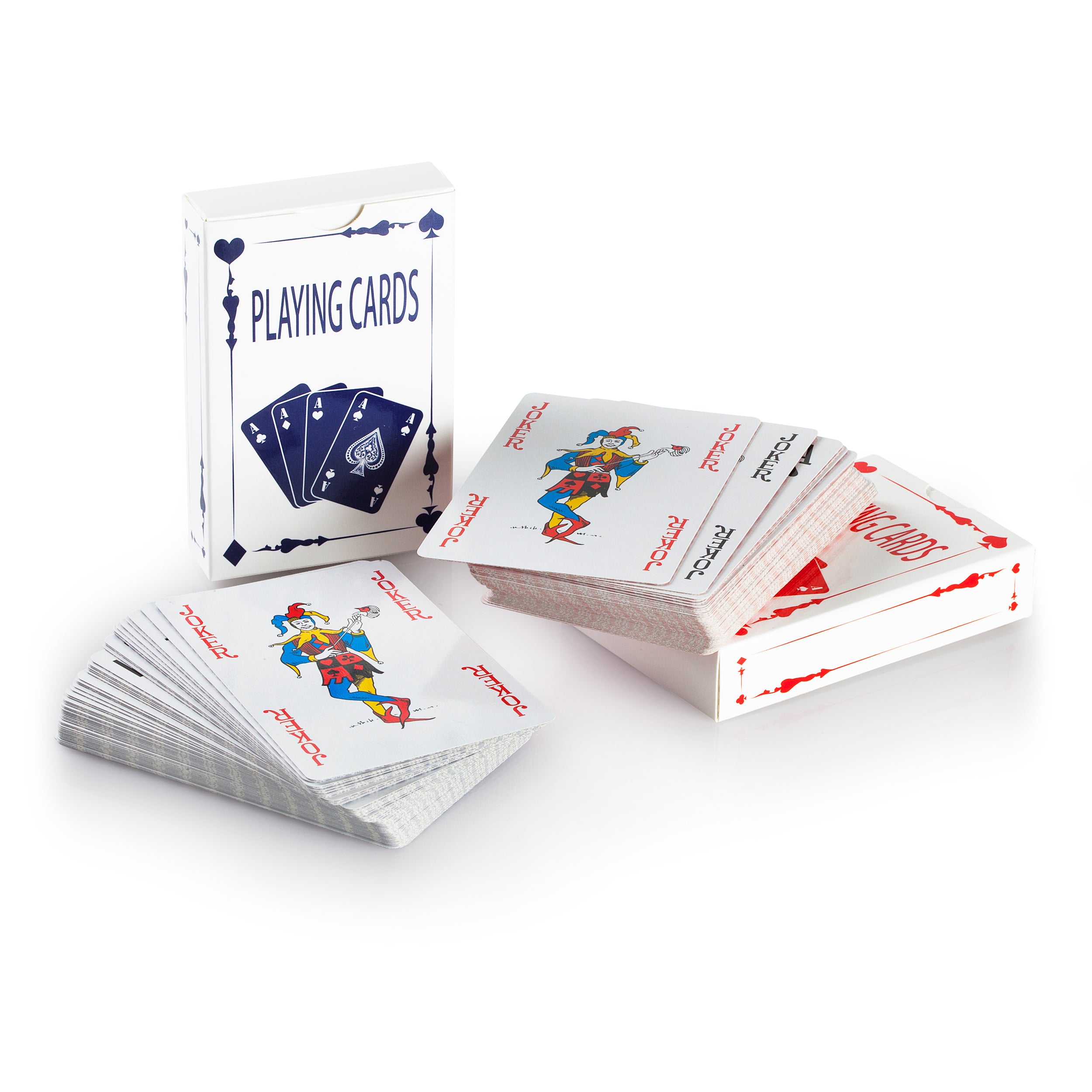 Playing Cards - Standard 52 Card Deck (10 Pack)