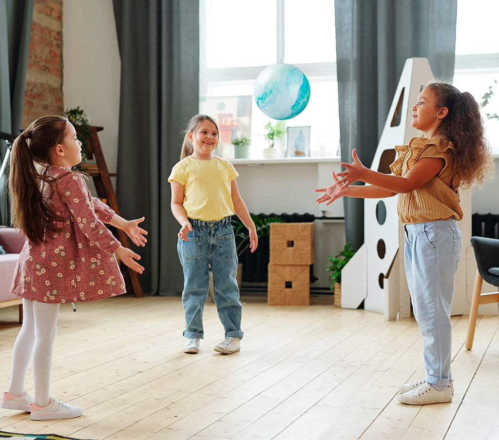 Super Light Play Balls 9" (10 Pack) - Bouncing Soft Balls Ages 2-6 - $0.99 Each