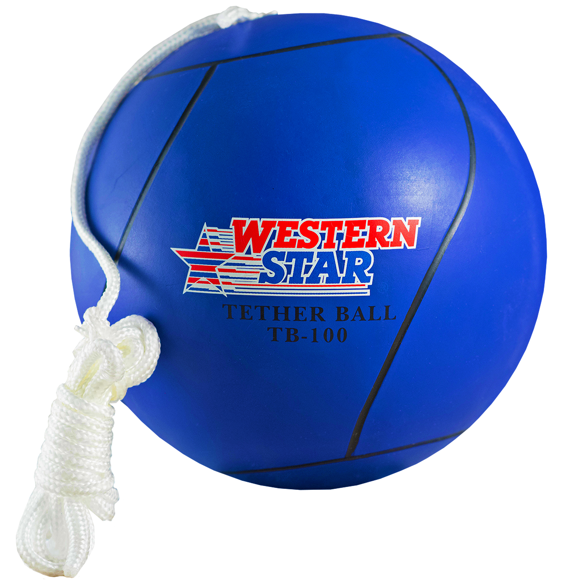 Western Star Tetherball with Rope for Kids Full Size - Premium